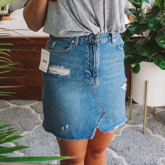 Free People Dresses & Skirts - Free people denim skirt